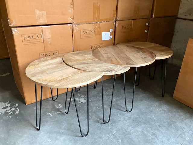 Salontafel set van 4 - afbeelding 5 van  9