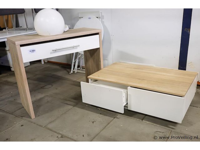 Salontafel, sidetable & hanglamp - afbeelding 1 van  5