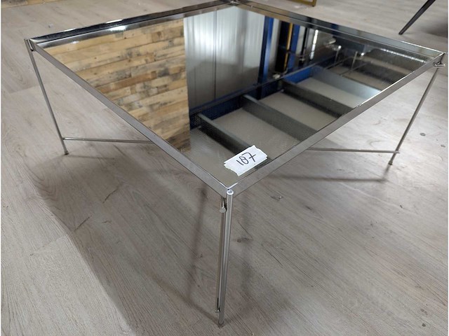 Salontafel spiegel 80x80cm - afbeelding 4 van  4