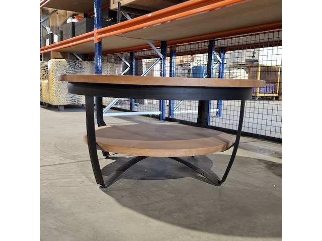 Salontafel, starfurn, paras | 90 cm | licht mango, 2024 - afbeelding 3 van  6