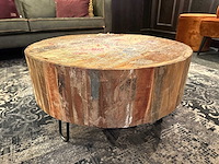 Salontafel van gerecycled hout - afbeelding 1 van  2