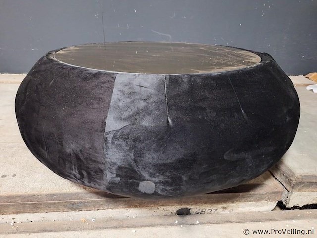 Salontafel v.v. spiegelblad ø 115cm - afbeelding 1 van  4
