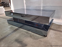 Salontafel v.v. spiegelglas - afbeelding 1 van  4