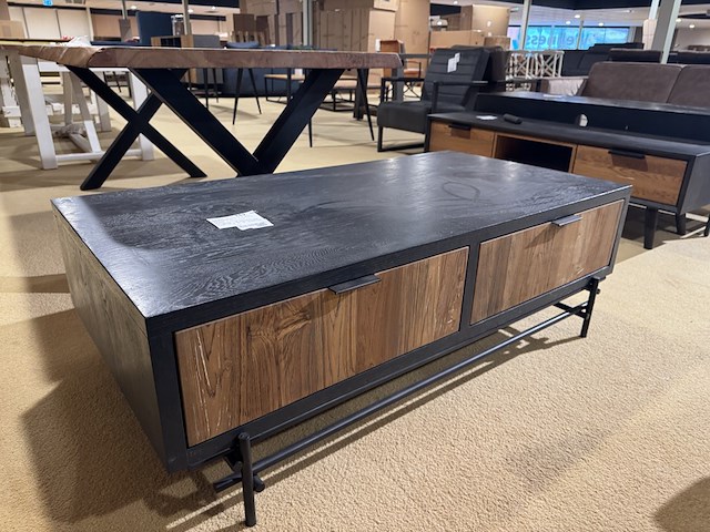 Salontafel, zwart + bruin - afbeelding 2 van  5