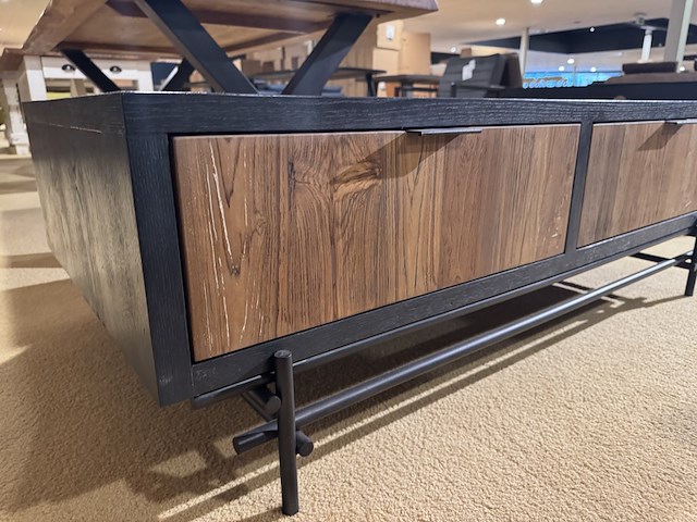 Salontafel, zwart + bruin - afbeelding 3 van  5