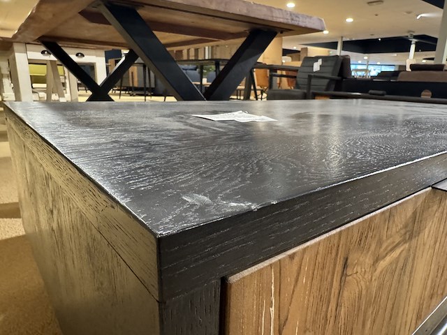 Salontafel, zwart + bruin - afbeelding 5 van  5