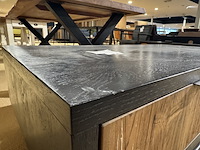 Salontafel, zwart + bruin - afbeelding 5 van  5