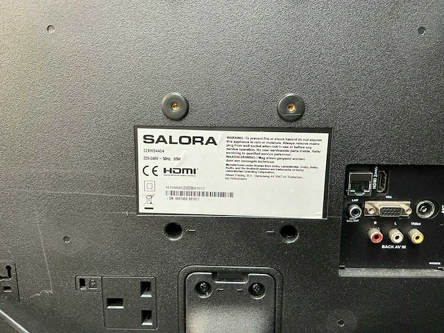 Salora - 32xhs4404 - televisie 32 inch - afbeelding 2 van  12