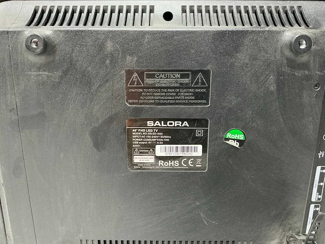 Salora - 40led1600 - televisie 40 inch - afbeelding 3 van  11
