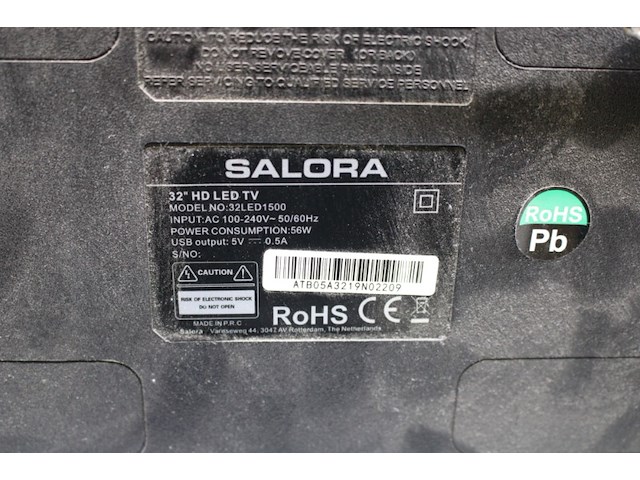 Salora 32 inch led televisie zonder ab - afbeelding 9 van  9