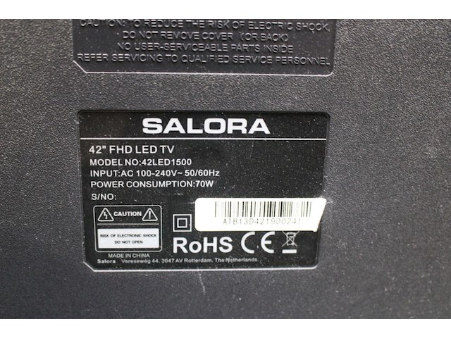 Salora 42 inch led televisie zonder ab - afbeelding 9 van  9