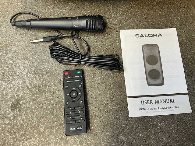 Salora partyspeaker xl1 luidspreker - afbeelding 4 van  8