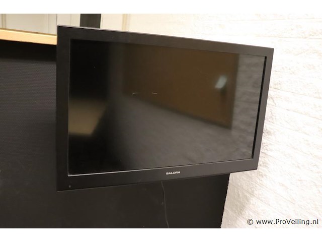 Salora televisie incl. ophangsysteem - afbeelding 1 van  2