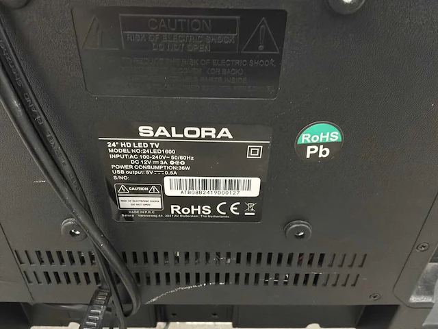 Salora tv salora - afbeelding 3 van  4