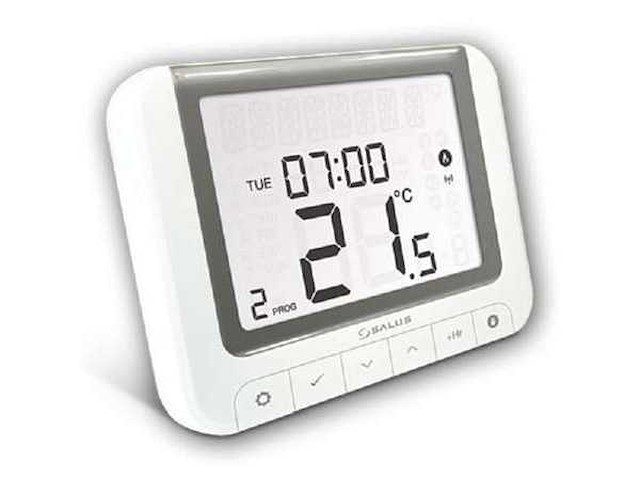 Salus wbrt520tx+ draadloos programmeerbare thermostaat 868mhz - afbeelding 1 van  7