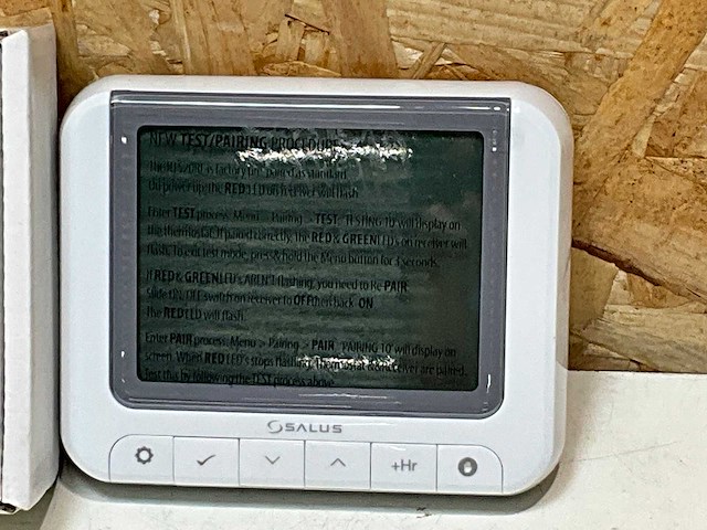 Salus wbrt520tx+ draadloos programmeerbare thermostaat 868mhz - afbeelding 2 van  5