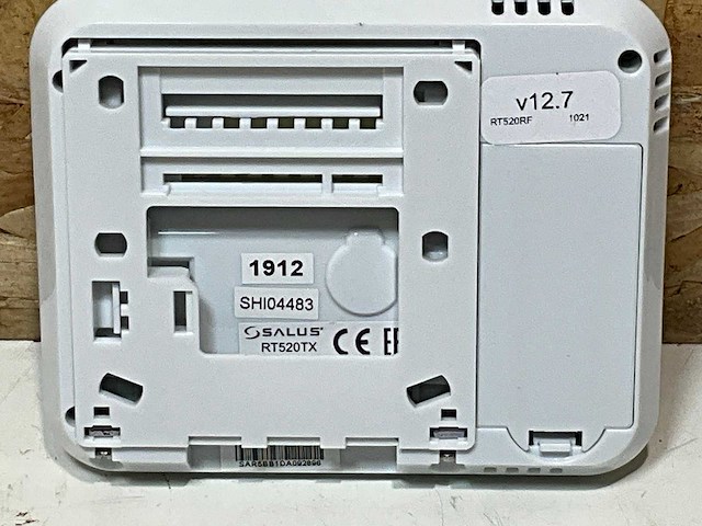 Salus wbrt520tx+ draadloos programmeerbare thermostaat 868mhz - afbeelding 3 van  5
