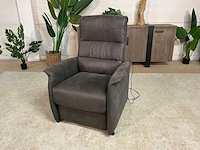 Salvatore electrische leren sta-op fauteuil - afbeelding 2 van  3