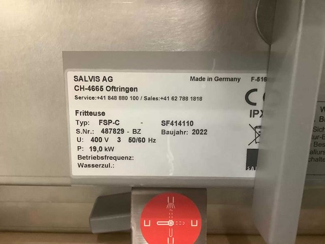 Salvis - fsp-c - fsp-c - elektrische friteuse (2022) - afbeelding 4 van  12
