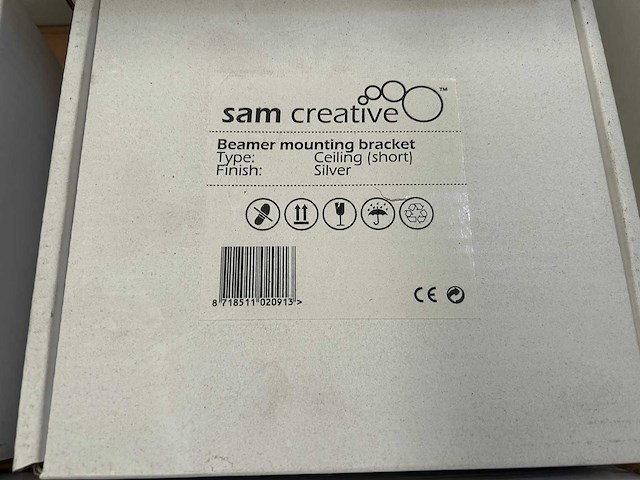 Sam creative - beamer mounting bracket (75x) - afbeelding 3 van  6