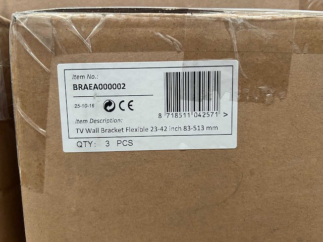 Sam creative - braea000002 - tv wandbeugel 23-42" flexibel (36x) - afbeelding 2 van  2