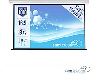 Sam creative - pshmy294166 - projectiescherm 16:9 133" 294x166 cm (5x) - afbeelding 1 van  2