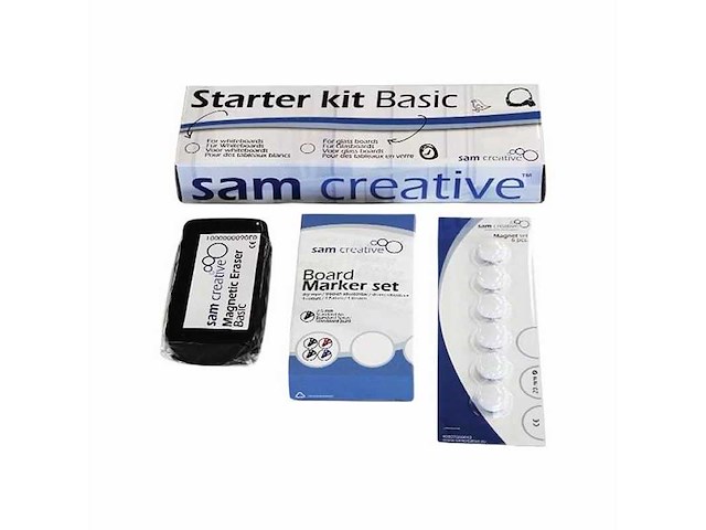 Sam creative - starter kit voor whiteboards (207x) - afbeelding 1 van  5