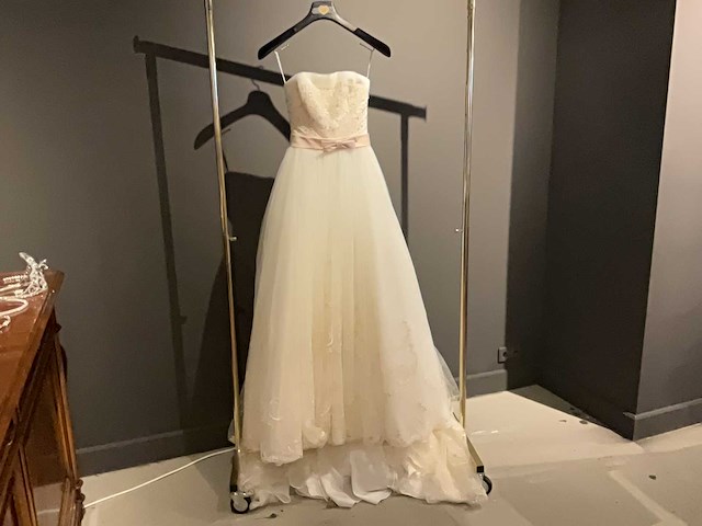 Sam patrick bruidsjurk maat 38 - afbeelding 1 van  6