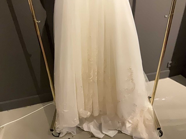 Sam patrick bruidsjurk maat 38 - afbeelding 6 van  6