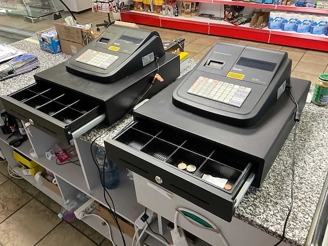 Sam4s er-180u kassa (2x) - afbeelding 1 van  4