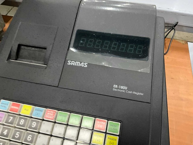 Sam4s er-180u kassa - afbeelding 5 van  6