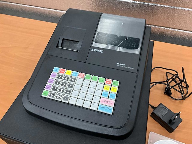 Sam4s er-180u kassa - afbeelding 3 van  7