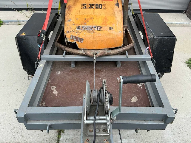 Samac s3500 trilplaat met aanhanger - afbeelding 7 van  11