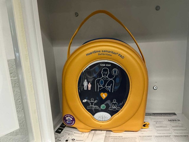 Samaritan defibrillator aed met kast - afbeelding 2 van  5