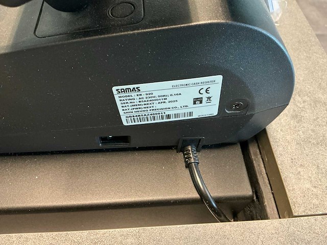 Samas er-920 kassa - afbeelding 5 van  7