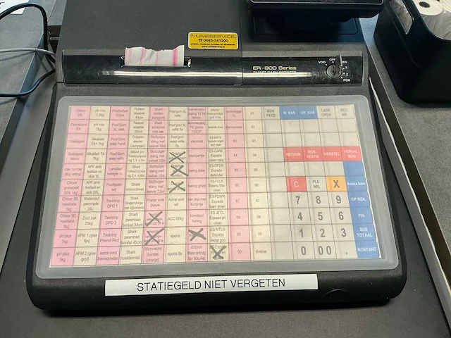 Samas er-920 kassa - afbeelding 3 van  7
