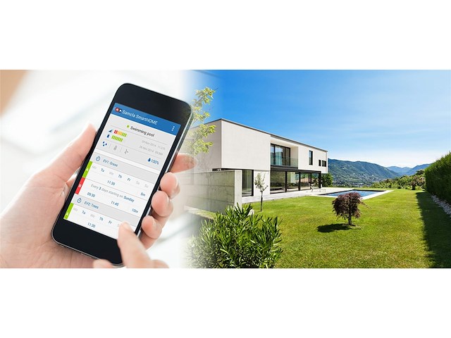 Samcla hub/concentraator wit en blauw - afbeelding 3 van  5