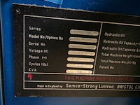 Samco - series 80 - hydraulische pers - afbeelding 11 van  16