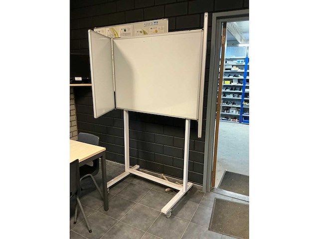 Samcreative verrijdbaar whiteboard - afbeelding 2 van  3