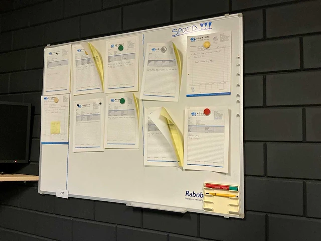 Samcreative verrijdbaar whiteboard - afbeelding 4 van  4