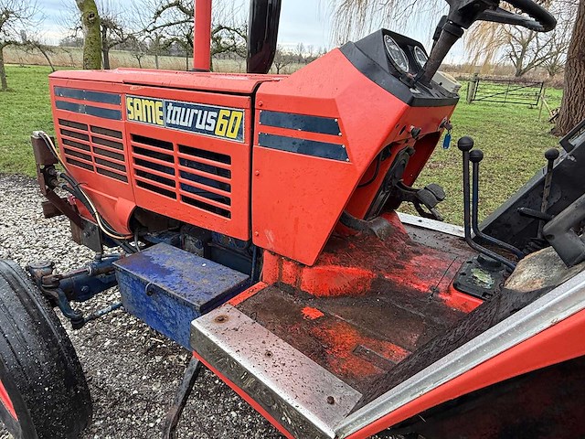 Same - 1979 - taurus 60 - tweewielaangedreven landbouwtractor - afbeelding 11 van  27
