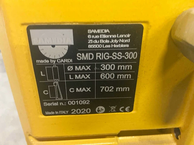 Samedia smd rig-ss-300 boorstatief - afbeelding 3 van  5