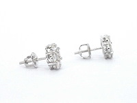 Samengestelde oorbellen met briljante van hoge kwaliteit - afbeelding 5 van  7