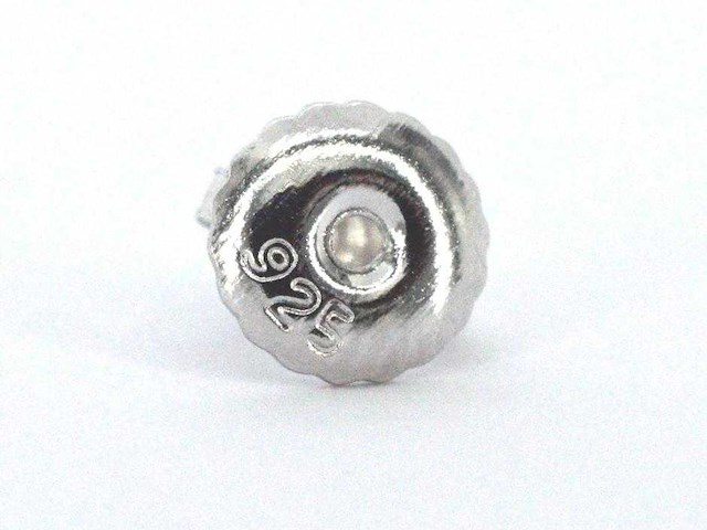 Samengestelde oorbellen met briljante van hoge kwaliteit - afbeelding 7 van  7