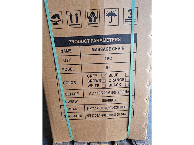 Samento - 2025 - r6 - massagestoel - afbeelding 2 van  10