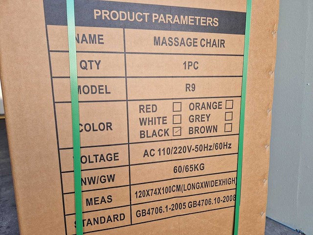 Samento - r9 - massagestoel - afbeelding 8 van  10