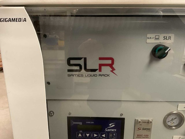 Sames - bsc-100 slr - natlack besturingskast met pistool - afbeelding 3 van  4