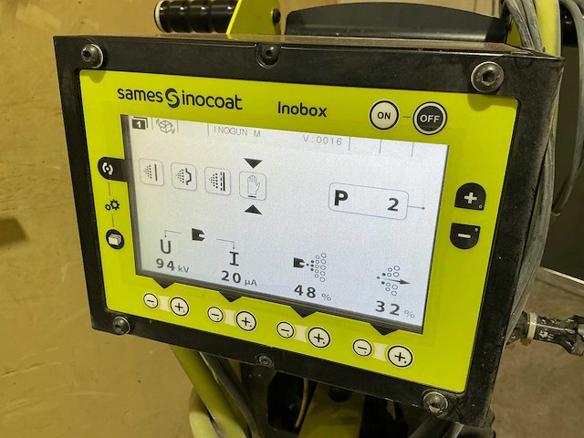 Sames sinicoat inocart vt poedercoating station - afbeelding 3 van  19