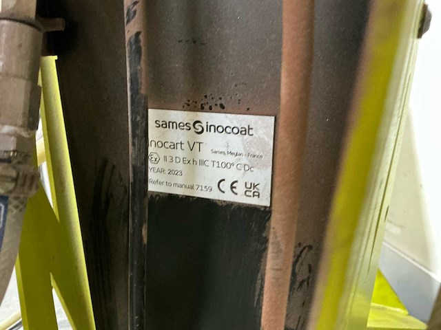 Sames sinicoat inocart vt poedercoating station - afbeelding 2 van  13