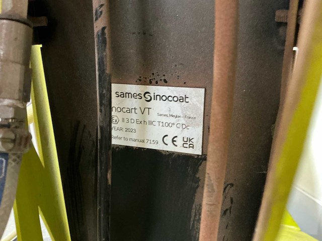 Sames sinicoat inocart vt poedercoating station - afbeelding 13 van  13